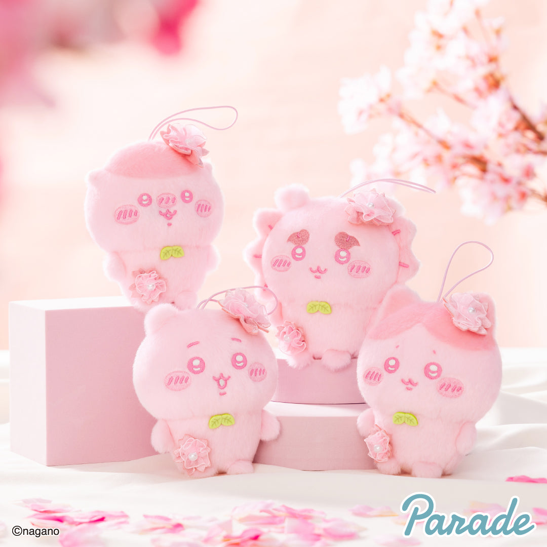 Chiikawaちいかわ｜櫻花色掛飾公仔景品