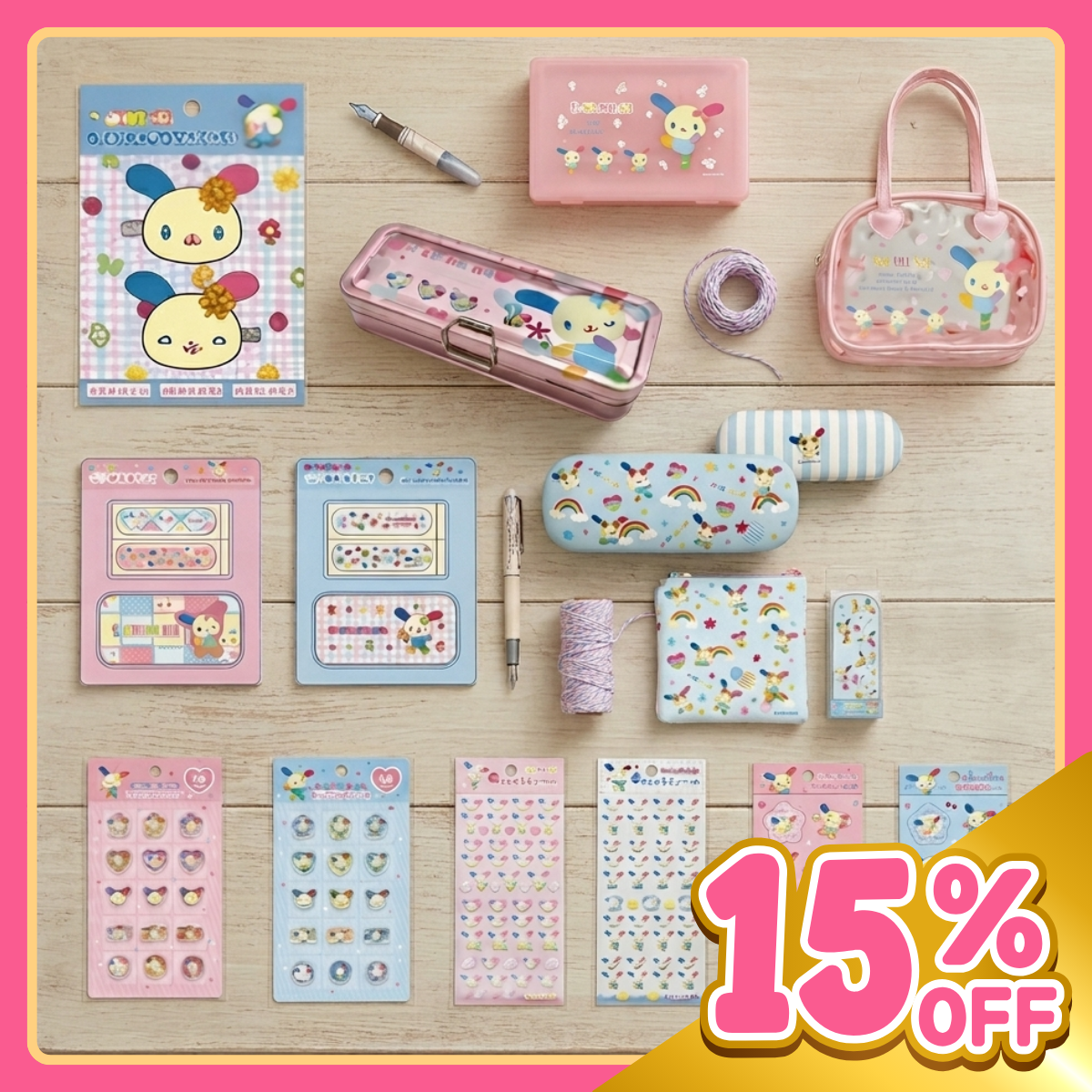 【早鳥預購85折】Sanrio｜Usahana周邊雜貨