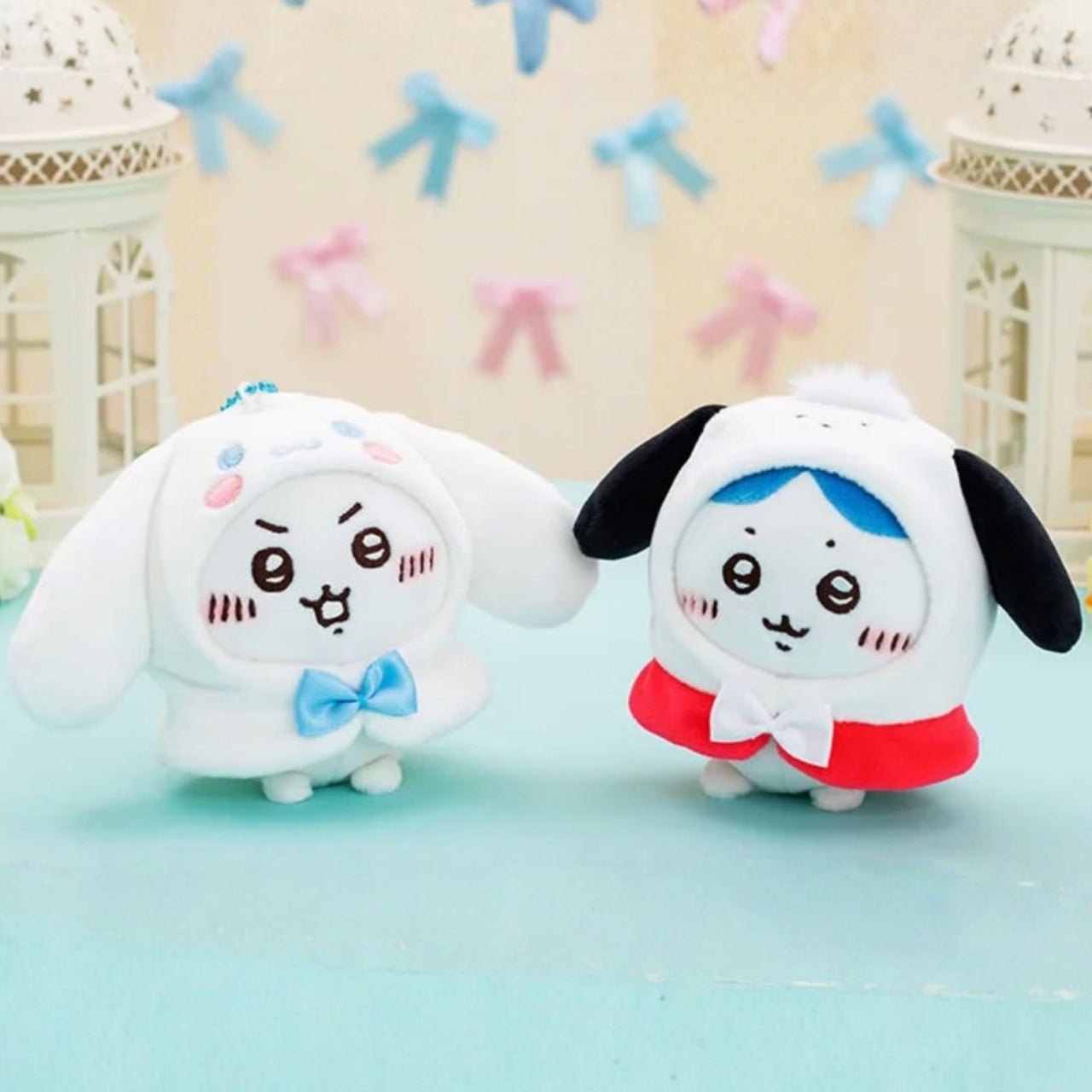 Chiikawa x Sanrio｜Hooded Plush Charm