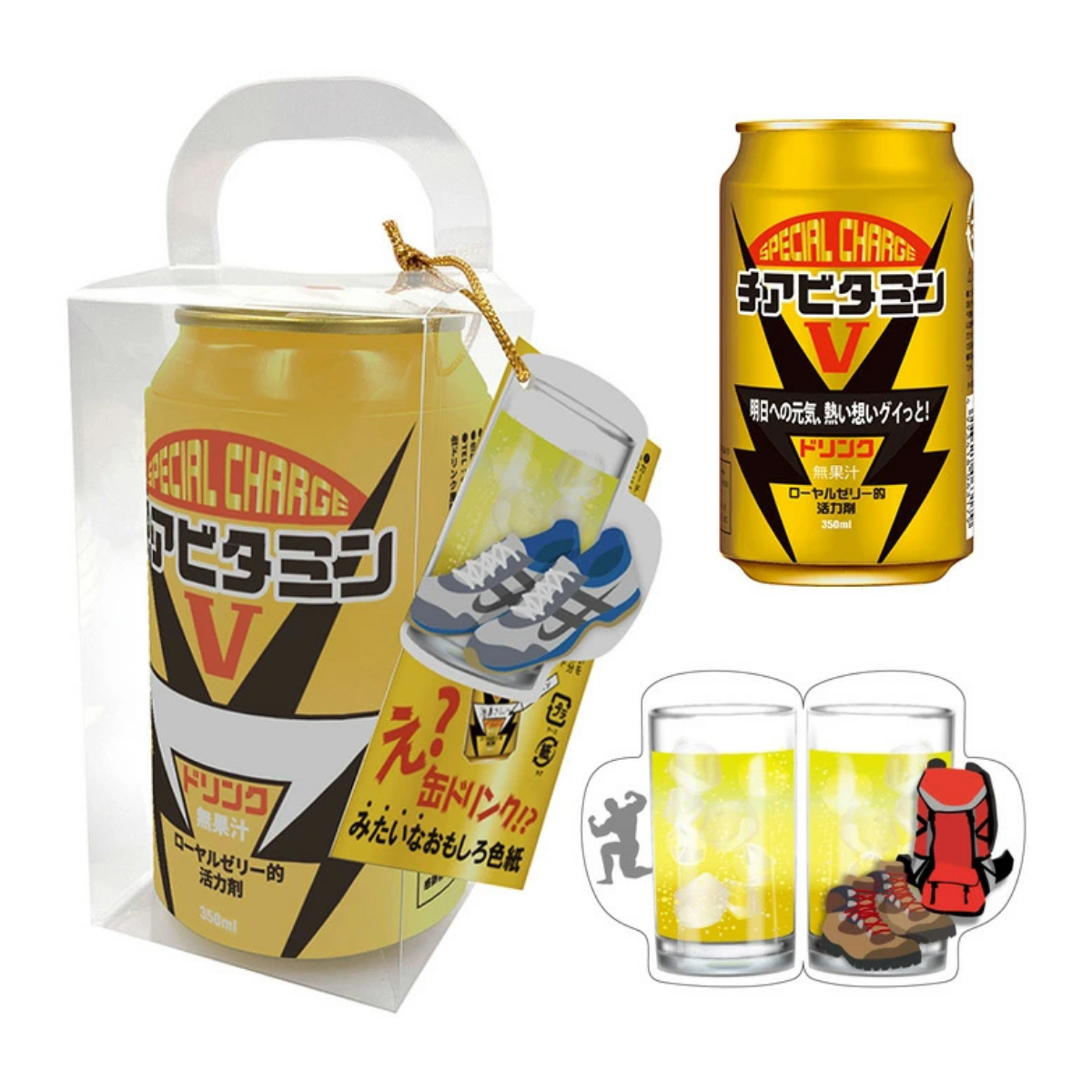 萬用卡｜創意禮物｜能量飲料罐留言卡（適合送畢業師生、啟程新生活者）