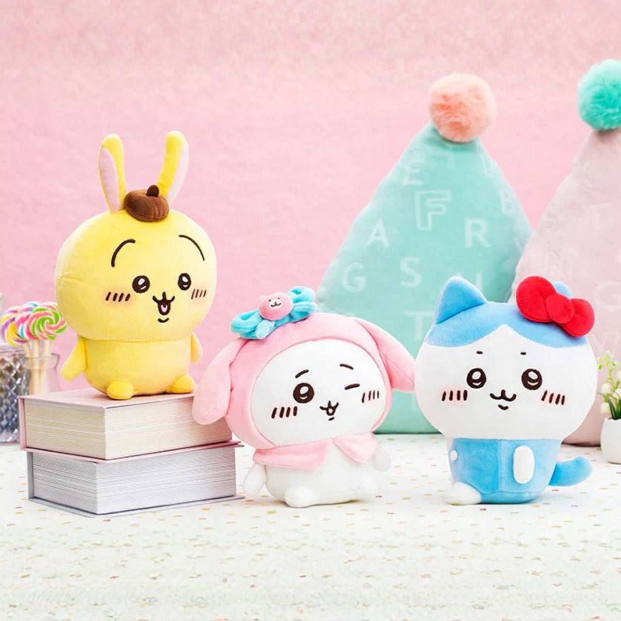 【Special Offer】Chiikawa x Sanrio｜Plush Doll (Local shipping not included)