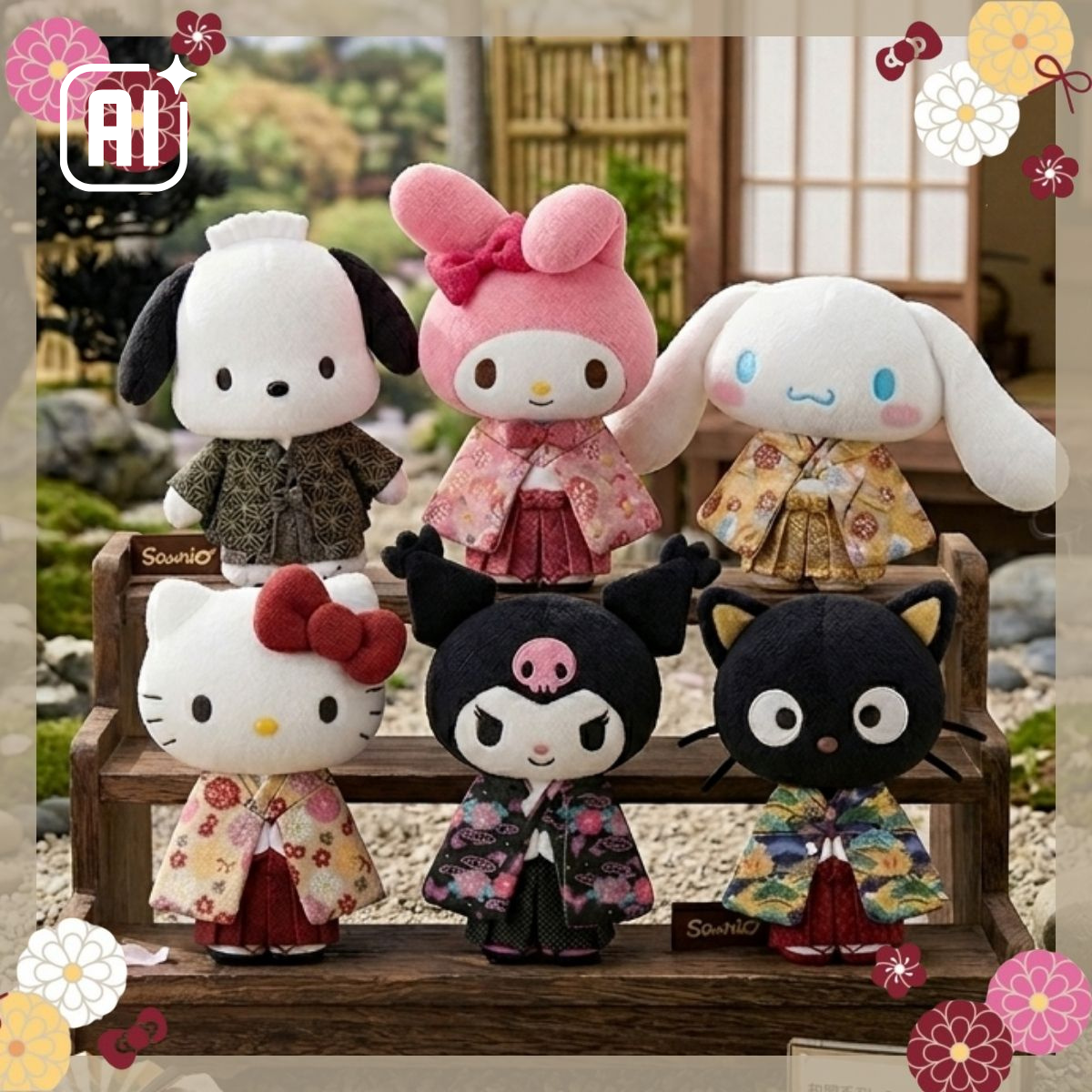 Sanrio｜和服系列(美版) 8吋公仔/掛飾