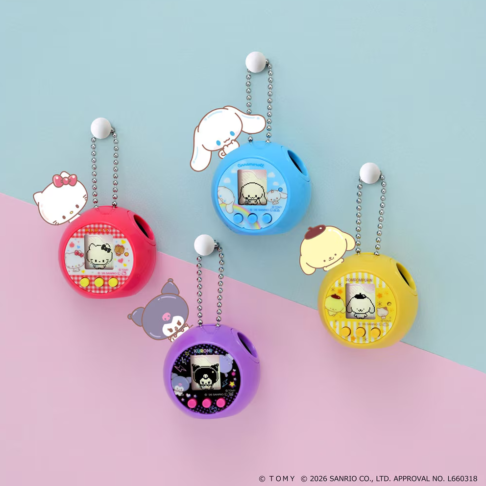 Sanrio｜Takara Tomy x PuniCommu 電子寵物游戲機