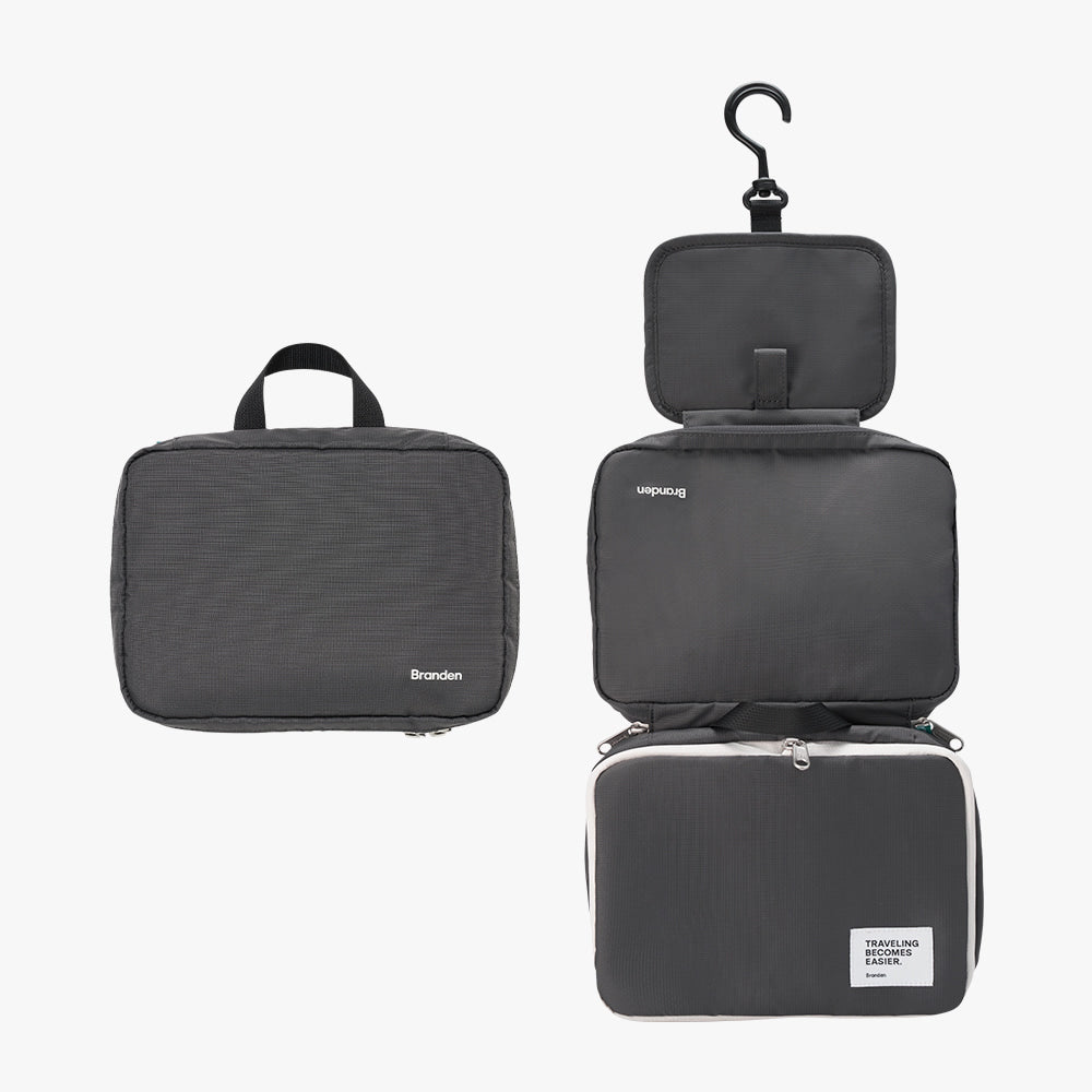 [In Stock] Branden Korea | Travel Essential | Clip-on | Expandable Storage Bag