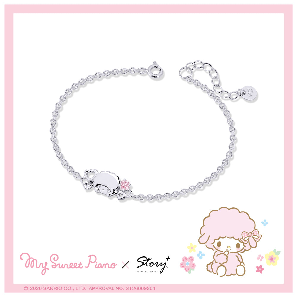台灣 STORY ACCESSORY 故事銀飾 | My Sweet Piano經典系列-晶鑽純銀手鍊