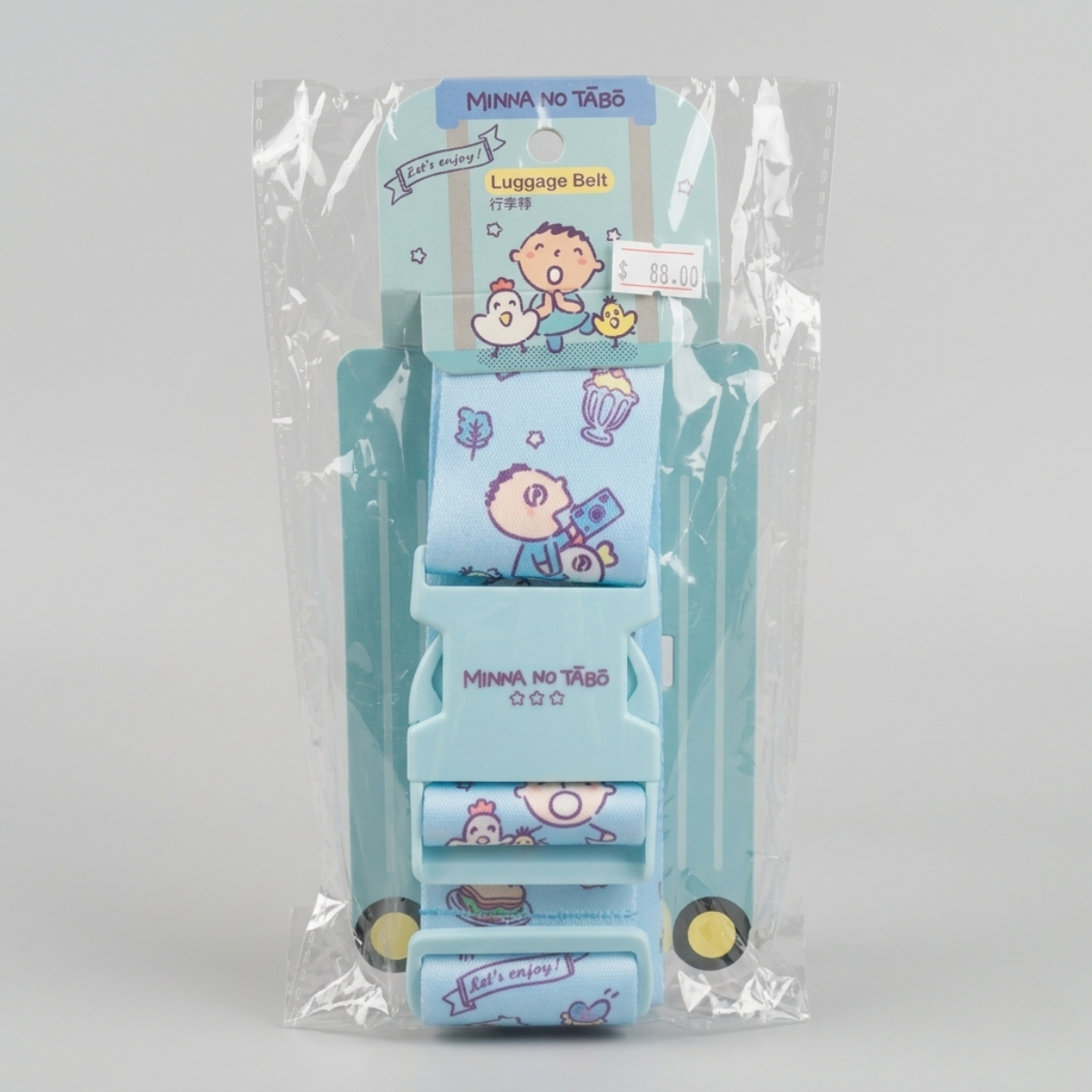 Sanrio｜旅行用品｜Minna No Tabo 行李帶 B款