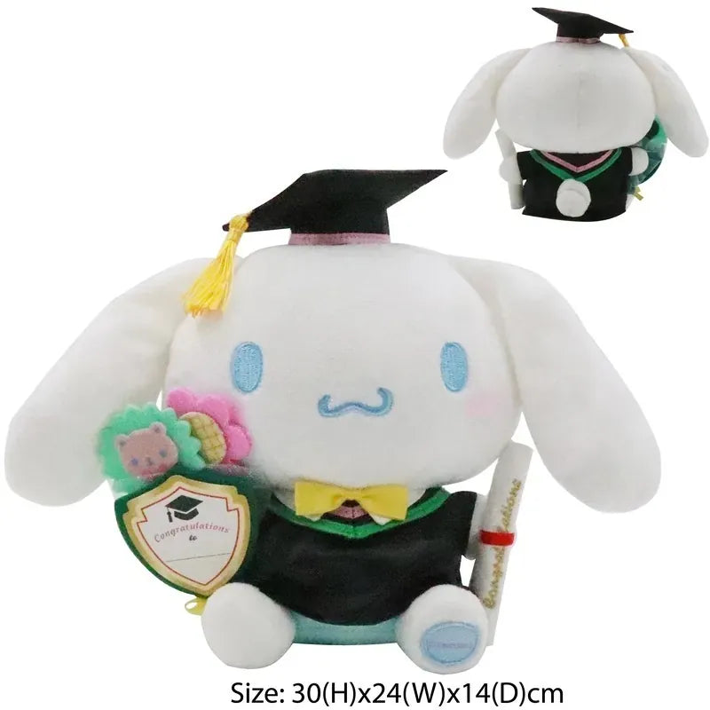 Sanrio｜畢業禮物｜Cinnamoroll 12寸畢業公仔