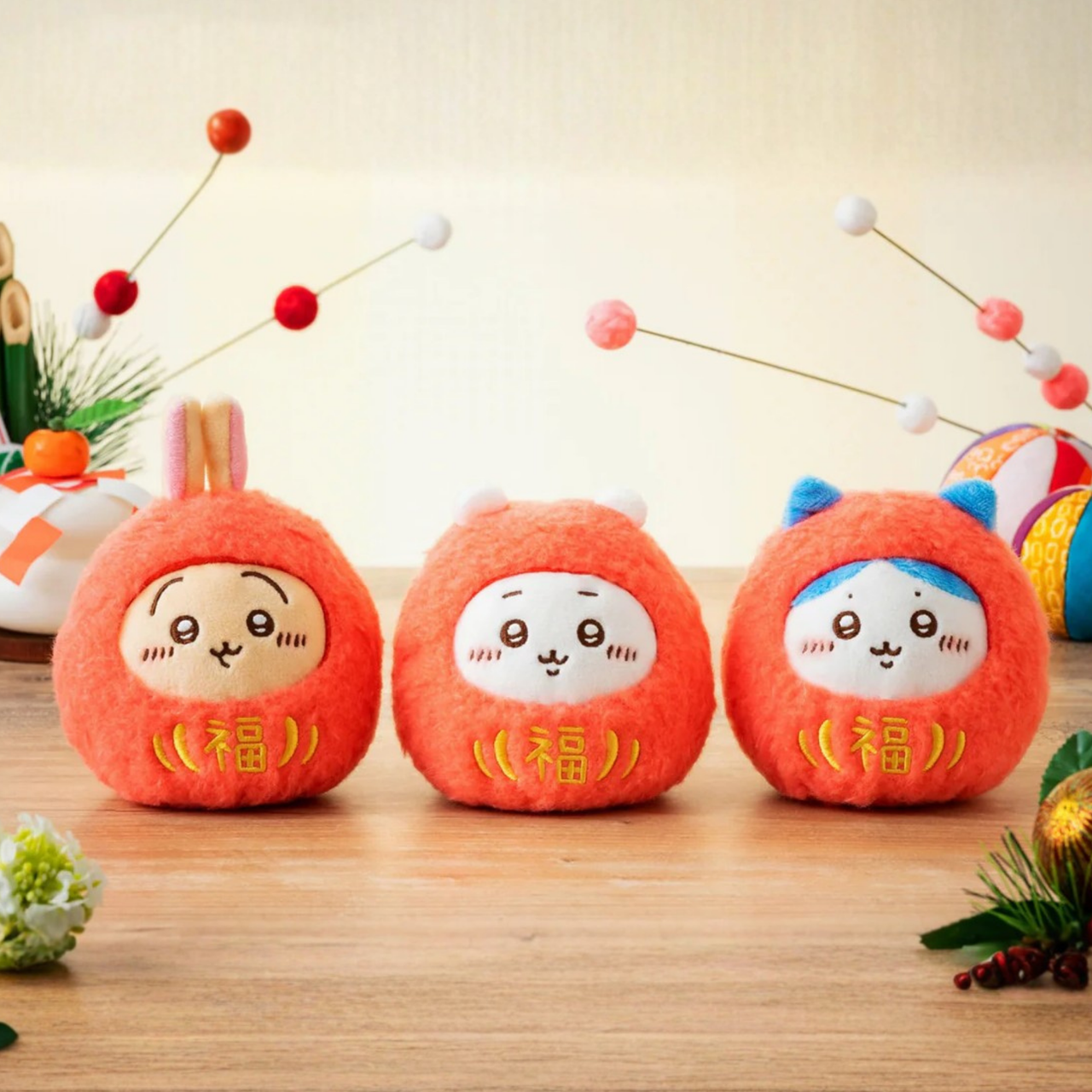 Chiikawa: Daruma Doll