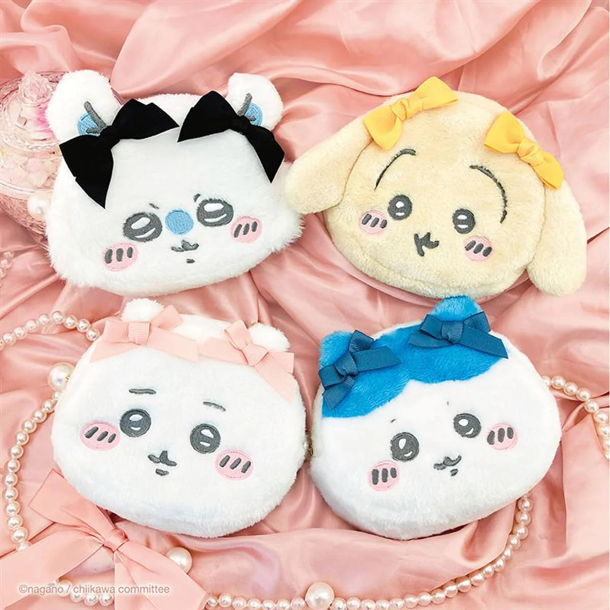 Chiikawaちいかわ｜蝴蝶結大頭袋
