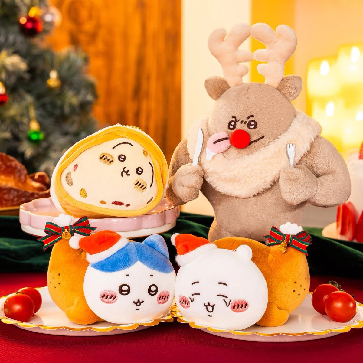 [Pre-order] Chiikawa Chiikawa | Christmas Series Doll 2025 (Domestic Shipping Not Included)