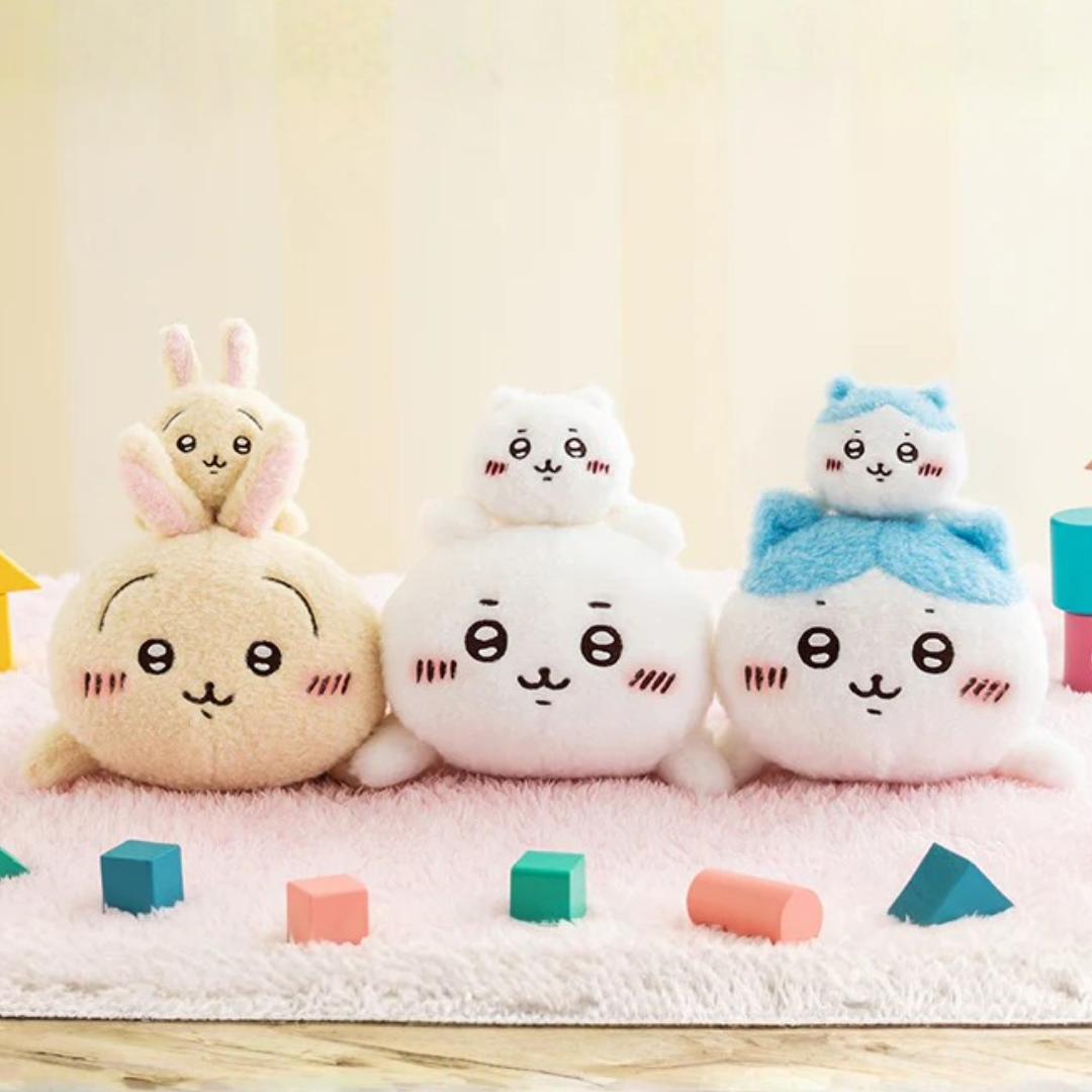 Chiikawa Lying Plush Series (local shipping not included)