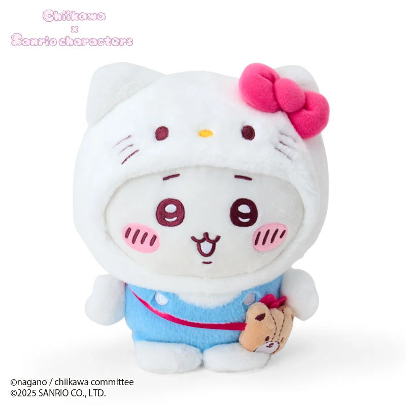 【Special Offer】Chiikawa x Sanrio｜Cute Hello Kitty Doll (local shipping not included)