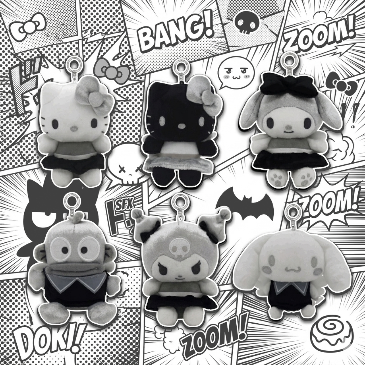 Sanrio｜黑色天使造型掛飾