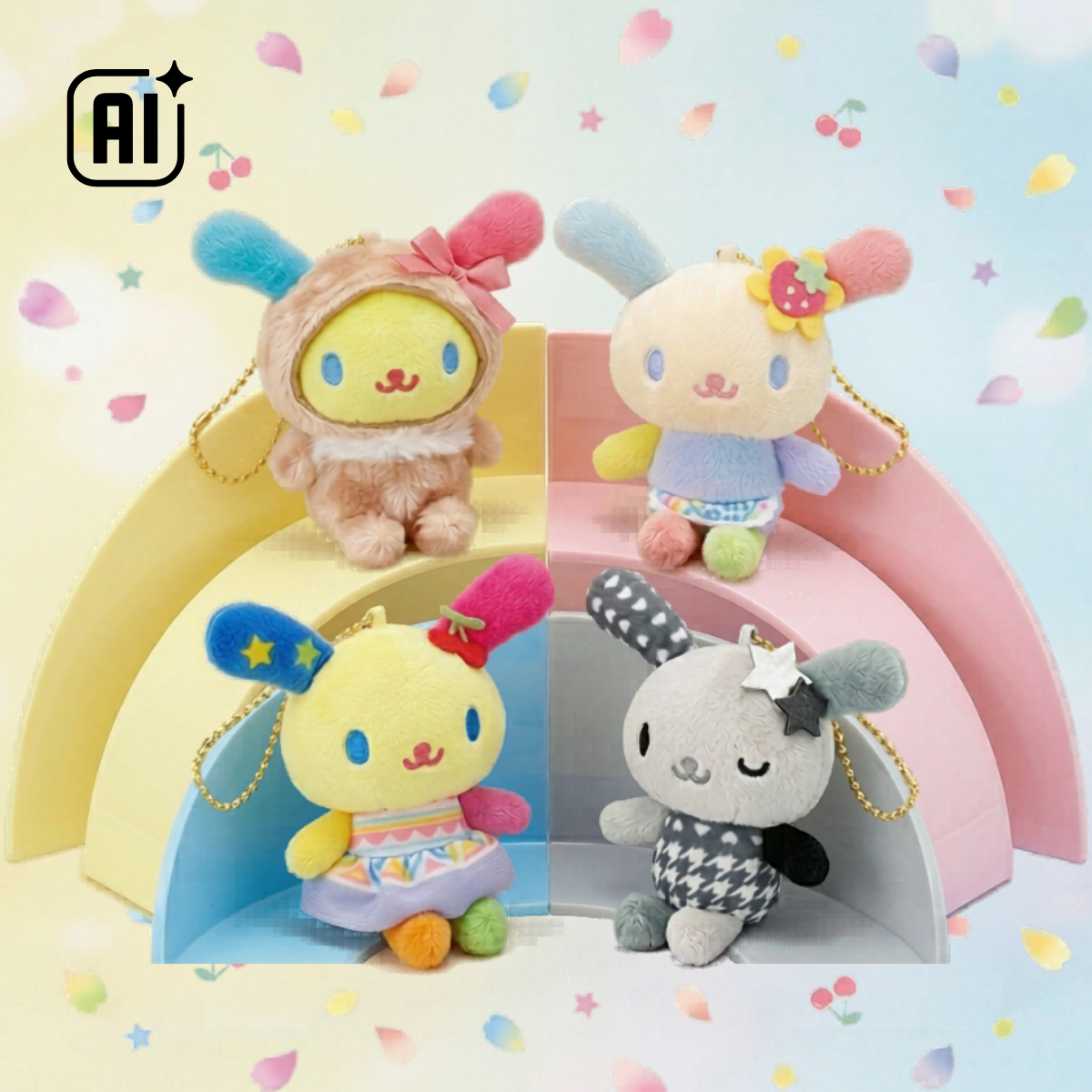 Sanrio｜Usahana MC collection掛飾公仔
