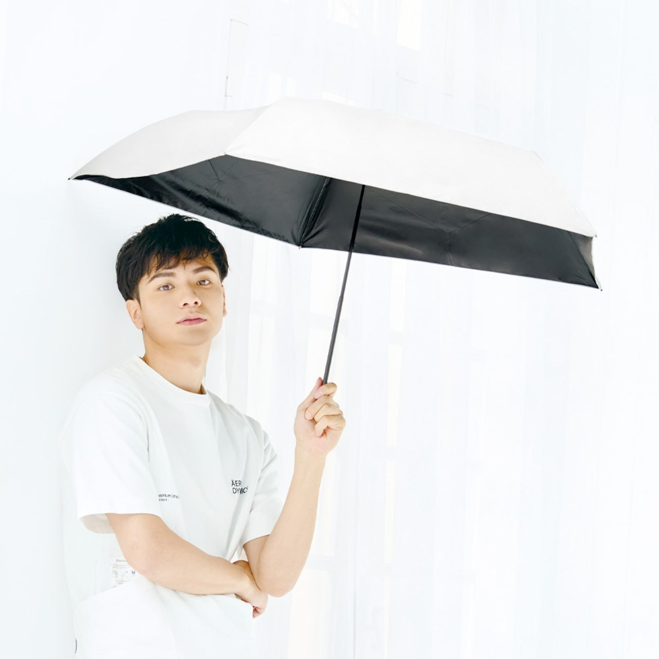 日本Amane｜超輕量100%防UV｜折壘傘60cm UV Air+